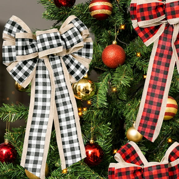 1 Roll Scottish Plaid Christmas Ribbon Wreath Present Gift Wrapping 2"x 78.7"